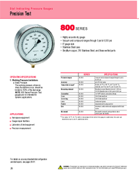 Thumbnail of document Data Sheet - 800 Series Precision Test Press. Gauge